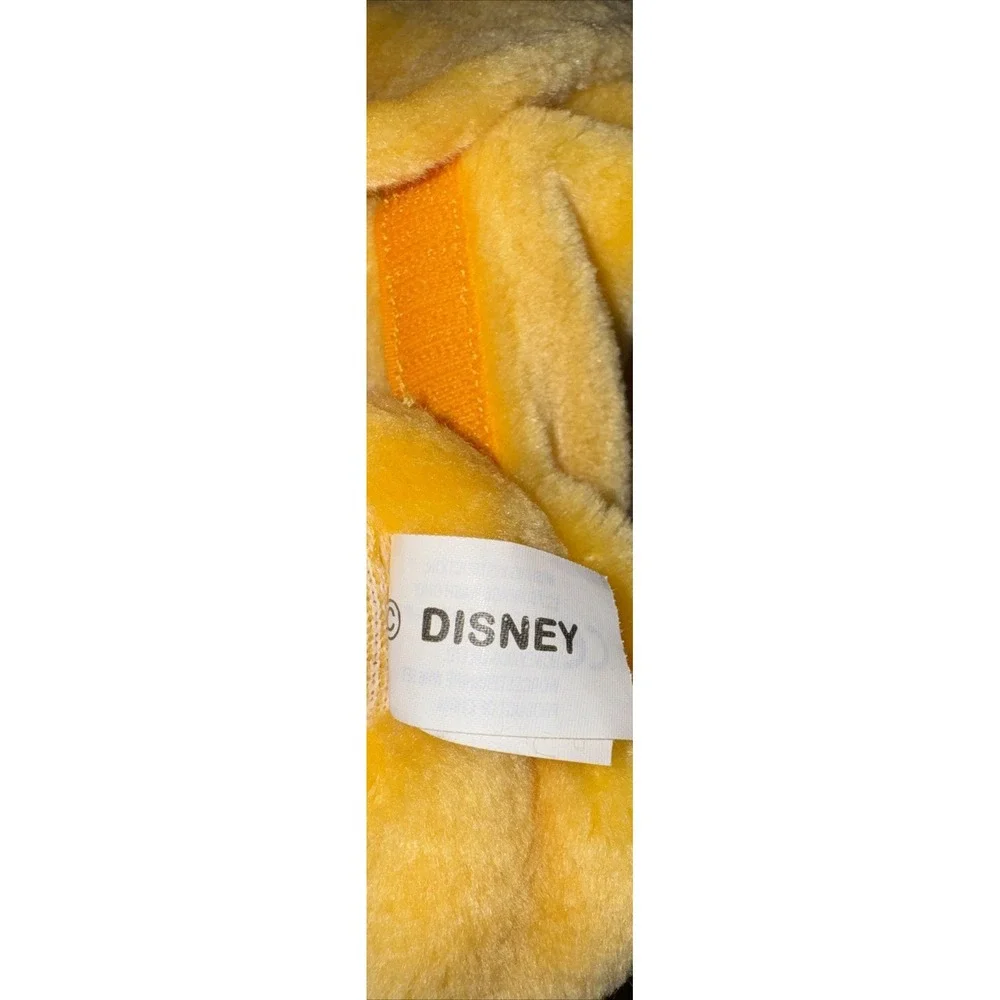 Vtg Disney Winnie The Pooh Plush Pajama Bag Satin Trim Collectible Multi Use 17